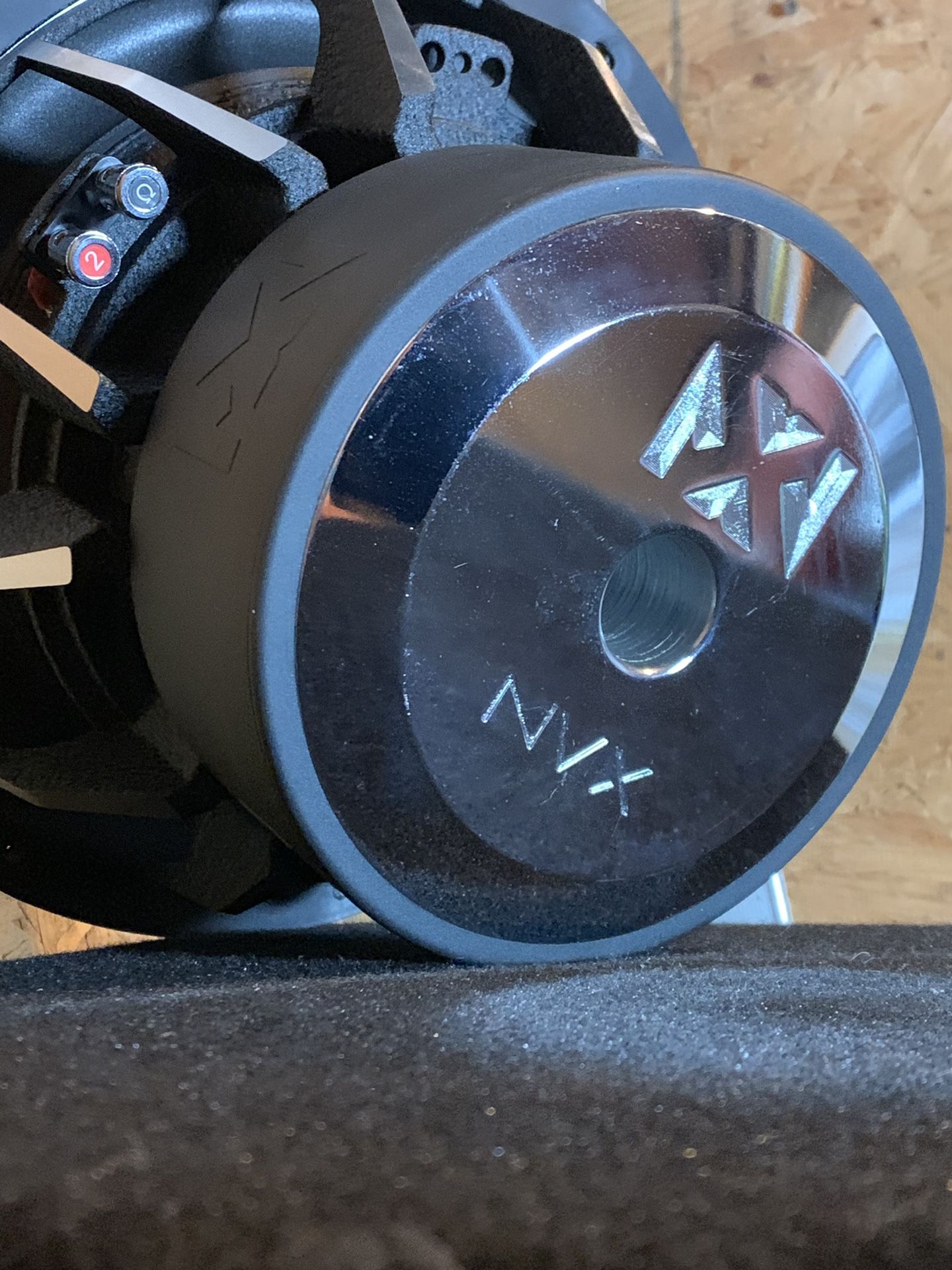 12” NVX 2000 watt subwoofer Carbon Glass cone
