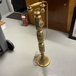 Old Brass Phone