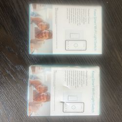2 TP-Link Kasa Smart Wi-Fi Light Switches – Model HS200 (New in Box)