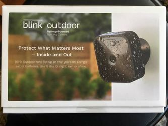 NEW In Box Blink Outdoor Security Camera System (3rd Gen) - 1 Camera K - $85 (North Park / Morley Field)
