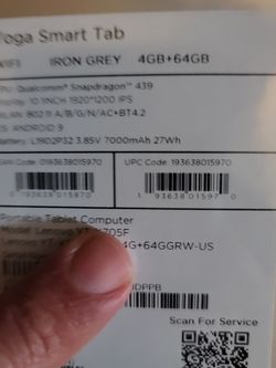 Lenovo Yoga Tablet HD10 JBL speakers brand new