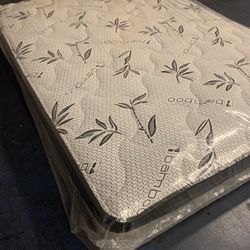 🔆🛏Mattress Pillow Top 💤🔅 ❇️ 12” inches tall ✳️All Sizes In Stock ✴️SAME DAY DELIVERY🚚 ✅Queen sizes $199 ✅Full sizes $180 ✅Twin sizes $130 ✅Cal k