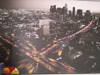 Beautiful Downtown LA Poster Frame