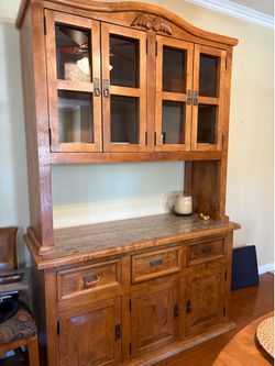Buffet and side table