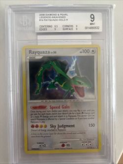 Rayquaza legends awakened bgs 9 holo
