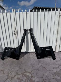 2018-2026 Jeep Gladiator Wrangler Fenders with emblem black