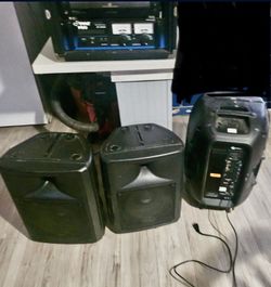 Dj Mixter And Speakers