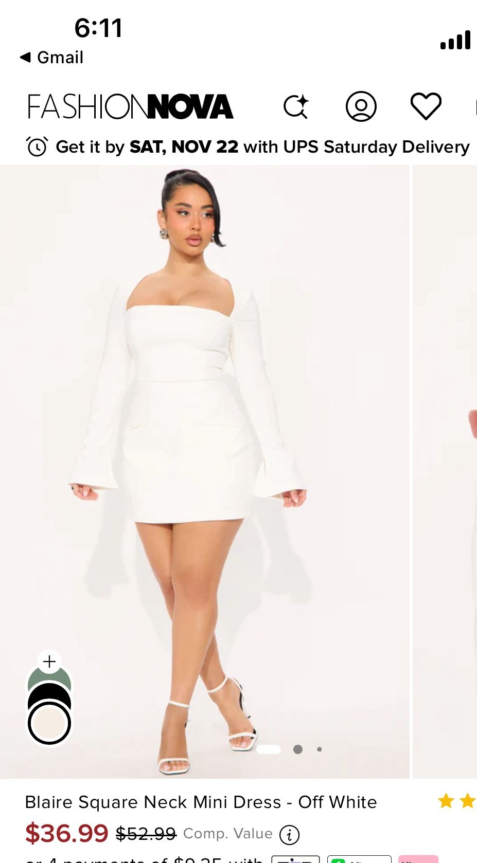 Fashion Nova Dress