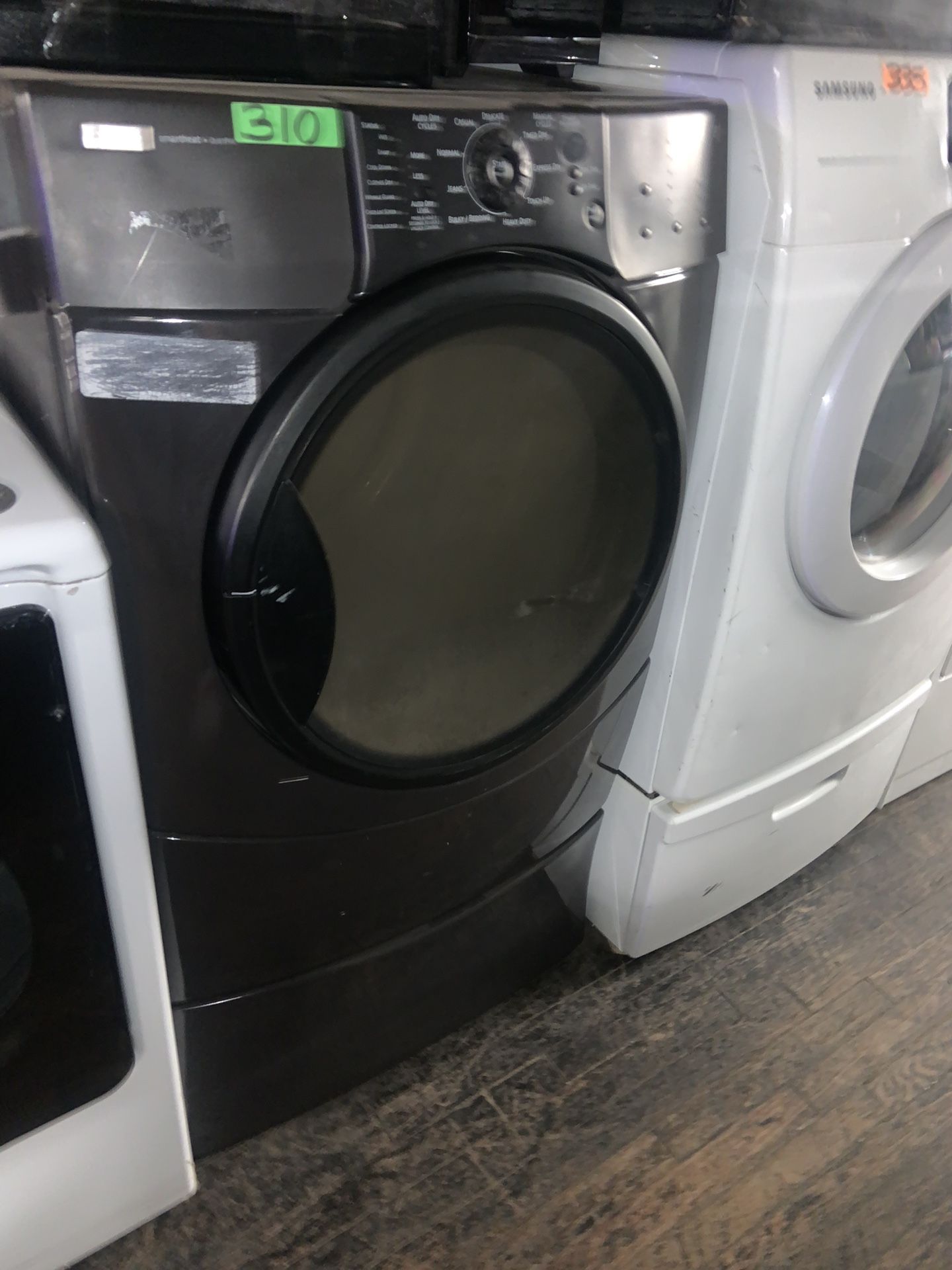 Black Kenmore Stand Up Dryer