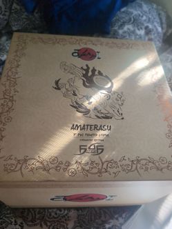 amaterasu sun disk statue f4f exclusive edition