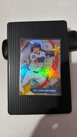 Topps Pete Crow-Armstrong Holo Baseball Card