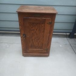 Antique Oak Cabinet
