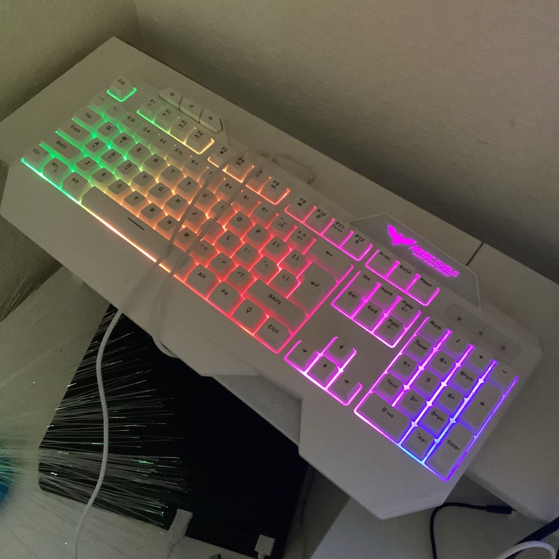 Keyboard Lights Up