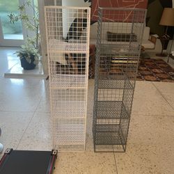 EXCELLENT LAND OF NOD MODULAR SHELVING 