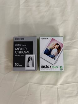 Fujifilm Instax Mini Film – Color + Monochrome | 20 Sheets