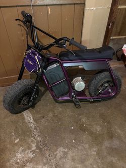 Purple ebox dragster