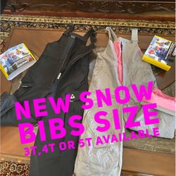 Snow Bibs For Kids 