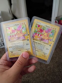 Birthday pikachu pokemon