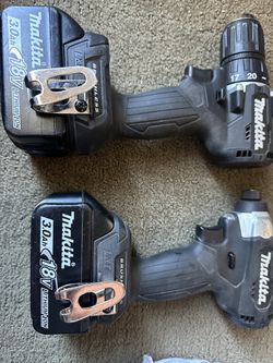 Makita Brushless Combo Kit With 2 Batteries And Charger 