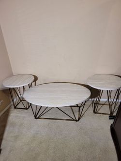 Coffee Table And End Tables