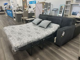 Sofá cama nuevo de la marca Ashley modelo Altari color pizarra