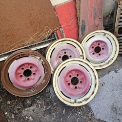 1949 To 1952 Chevy Clip Rims Original 