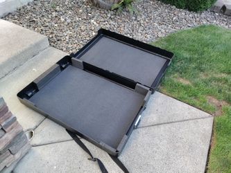 Hard blow travel signage case
