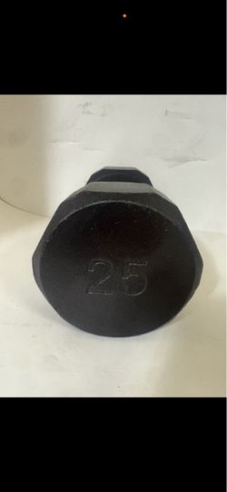 25 lb Hex Dumbbell