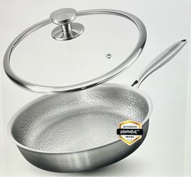 PLATEFUL Titanium 12” Nonstick Cooking Pan
