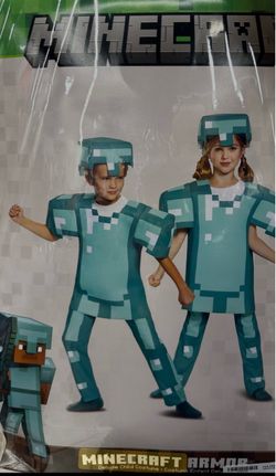 Minecraft Diamond Armor Boys Costume