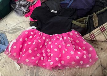 Girls Minnie Mouse Costume Dress