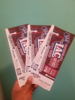 2 sets of LAC Tickets..Chris jansen, Locash, Cassidy Pope, And More!!..Awesome Country Concert With Many Artist!...$25 a set of 2 tickets