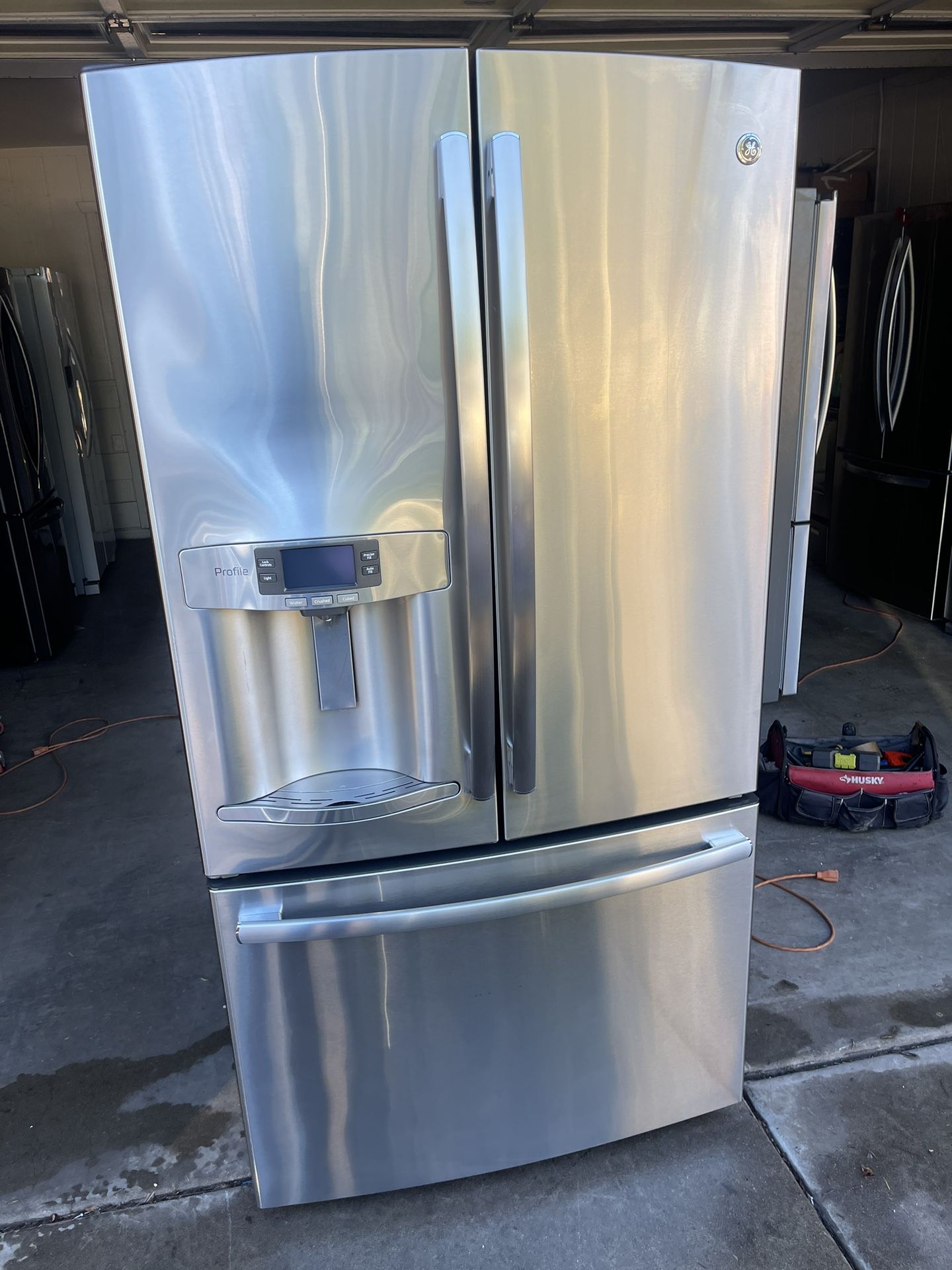 Ge Refrigerator Counter Depth Stainless Steel