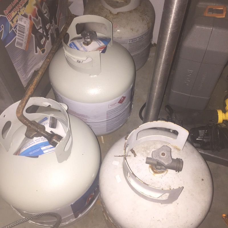 Propane tanks for grill