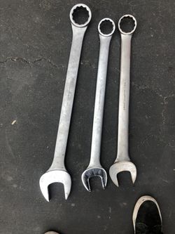 Extremely Large Wrenches.