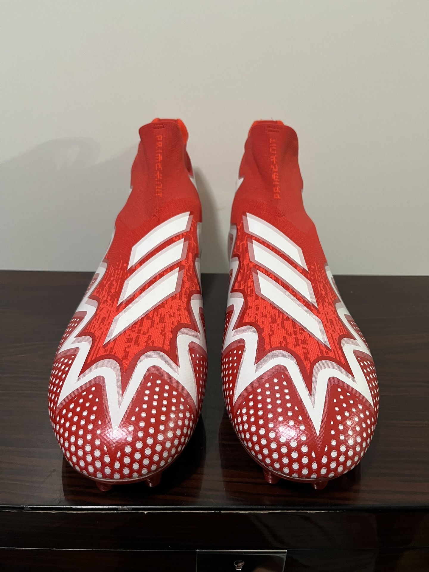 Adidas Freak Ultra 22 Primeknit Red White Football Cleats  display picture 3