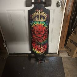 Santa Cruz Lion God Rasta 40” Longboard