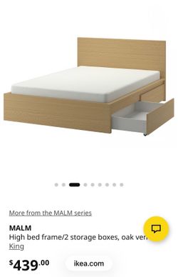 King bed frame