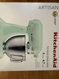 KitchenAid 2026 Color Of The Year Spearmint Stand Mixed