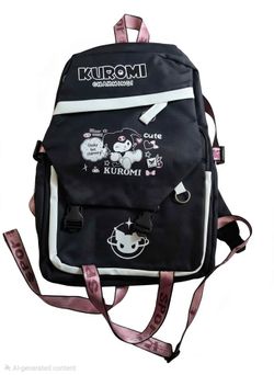 Kuromi Black Pink Backpack