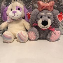 Stuffed teddy bear two-pack
