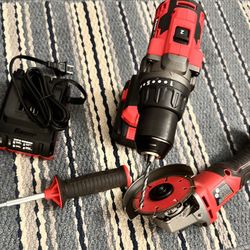 Drill & Skill Saw With Charger 