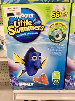 Huggies Little Swimmers & 56 Bonus Wipes Included