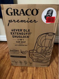 Brand New (Open Box) Graco Premier 4Ever DLX Extend2Fit 4-in-1 Car Seat