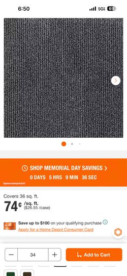 Carpet tile New