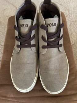 Polo Ralph Lauren Flossmoor Ripstop Canvas Upper Tan Size 10.5D