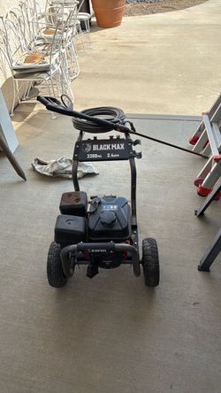 Black Max pressure washer