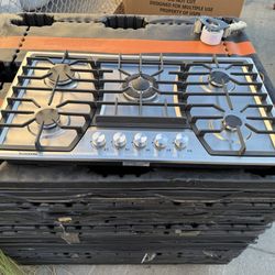 【Clearance】12/24/30/36 Inch gas Propane Cooktop