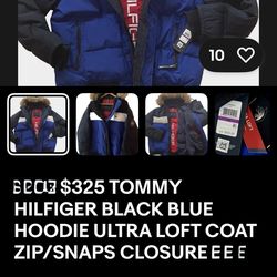 Tommy Hilfiger Men's  Short Snorkel Coat,Faux Fur Full Zip Bomber Hooded Jacket