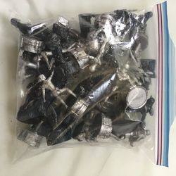 Complete Set Of Star Wars 32 Pieces Chess Pieces 2005